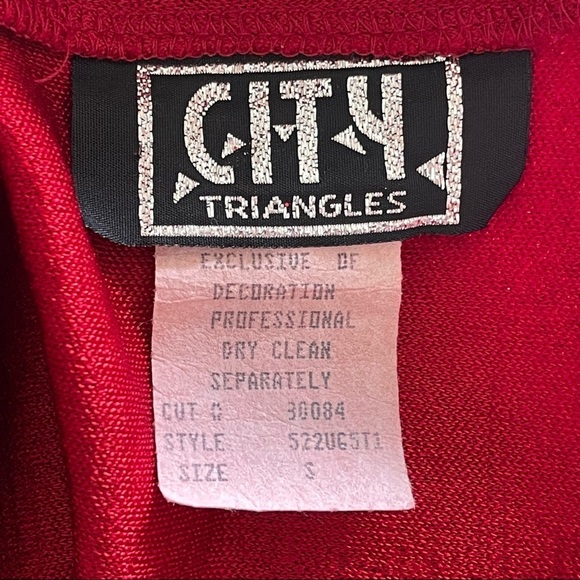 City Triangles Midi Red Dress size Small - Picture 3 of 11